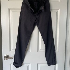 Men’s navy slacks